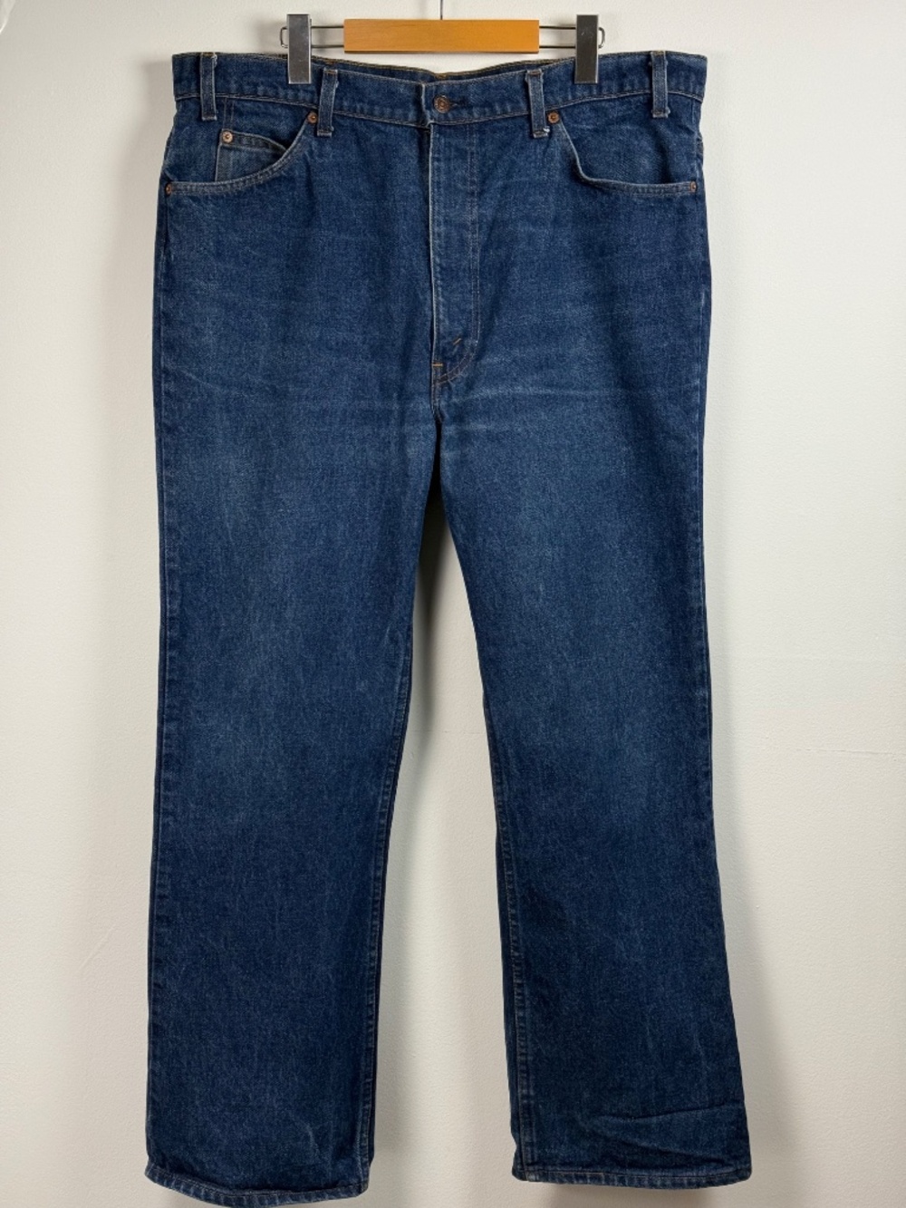Vintage Orange tab Levis 517 Bootcut Men jeans W40 L30 made in usa